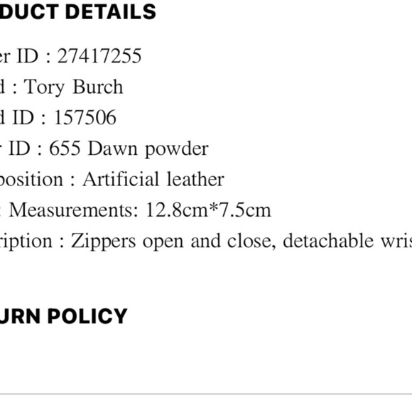 TORY BURCH POWDER PINK CARD CASE AND ZIP WALLET! New!! - Picture 4 of 7